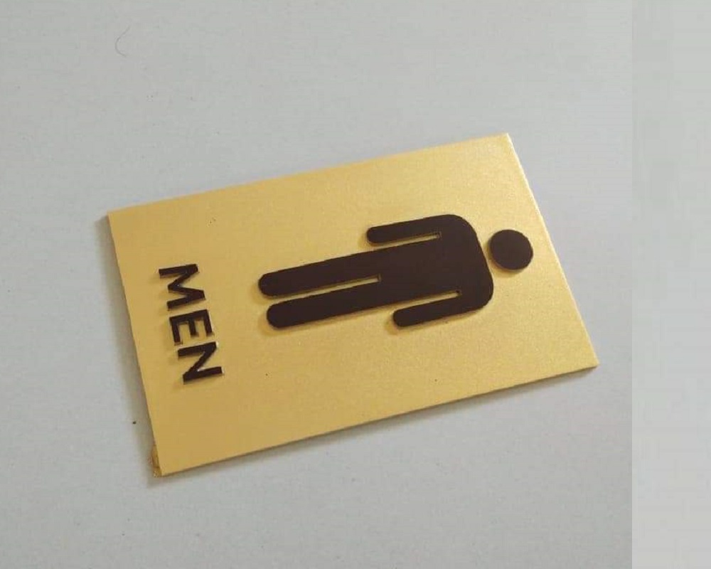 Rest Room Acrylic Signage